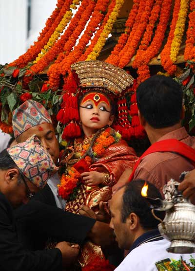 Indrajatra Festival in Nepal 