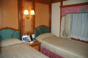 The opulent rooms on the Deccan Odyssey (photo courtesy of SITA)