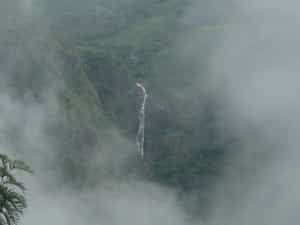 Mist Engulfs the Falls at Coonoor
