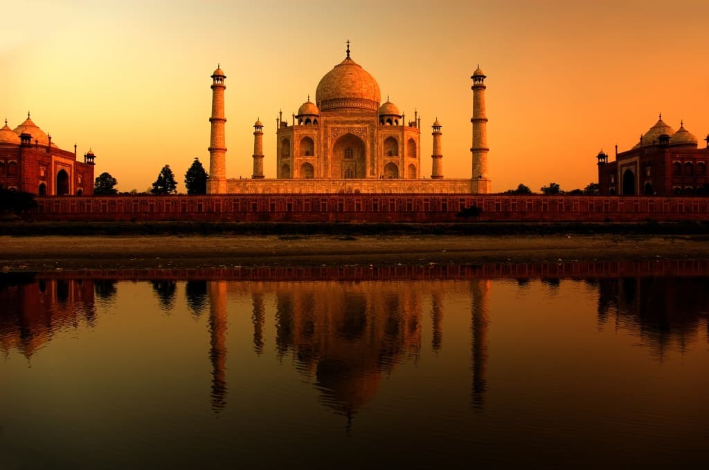 The Taj Mahal at Sunrise