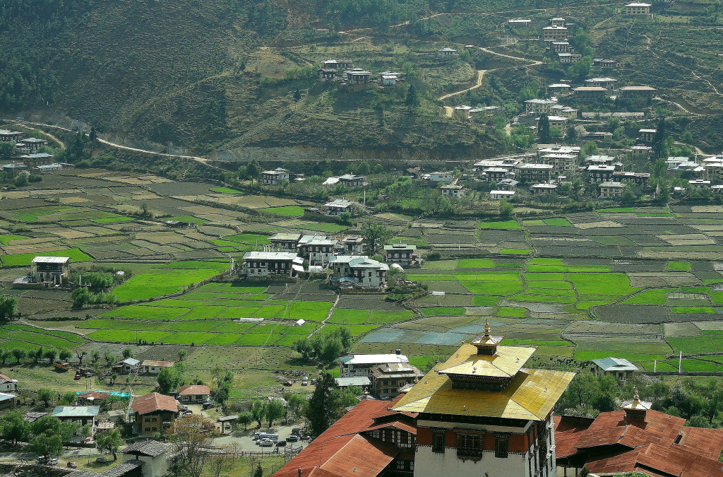 Bhutan-Paro plain. Photo courtesy of  Güldem Üstün via Flickr