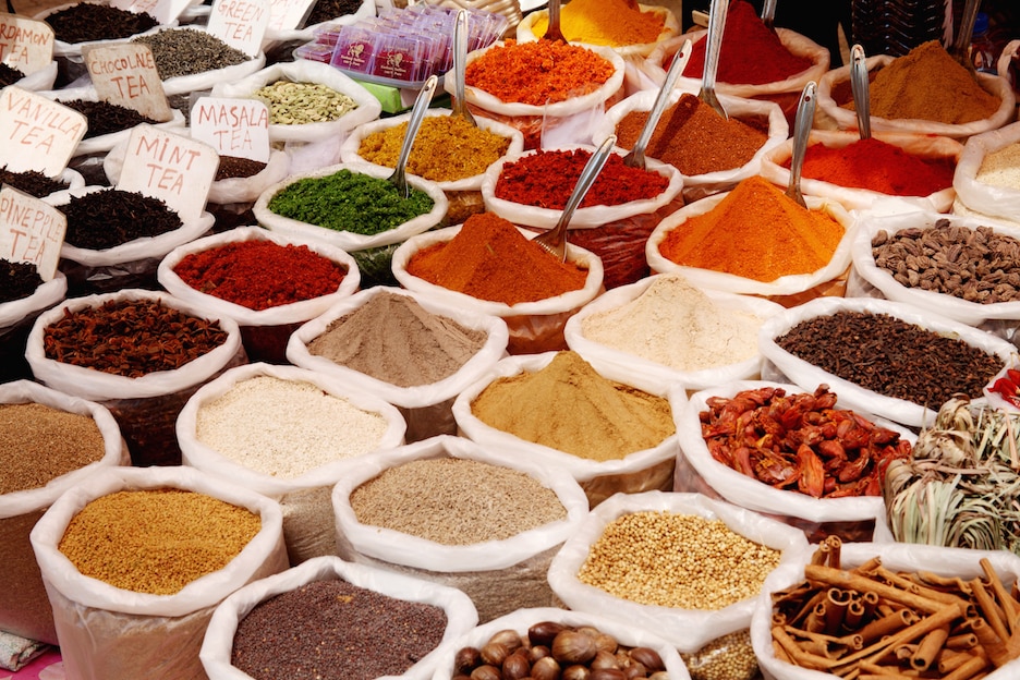 Spices in Old Delhi