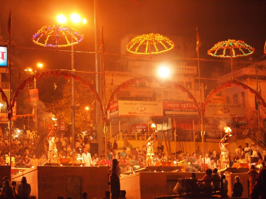 Night Aarti Varanasi