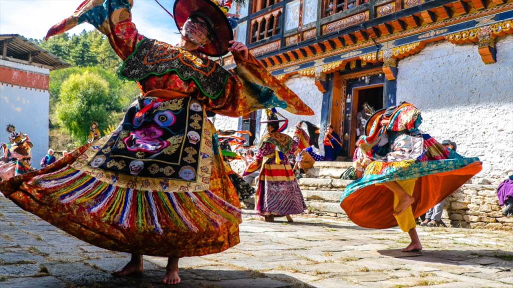Festivals of Bhutan photo courtesy of Vimeo