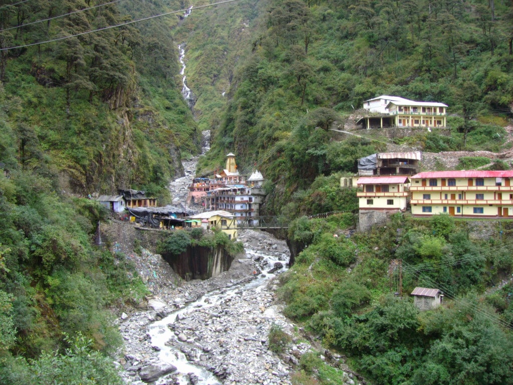 Yamunotri temple Photo courtesy of Wikimedia