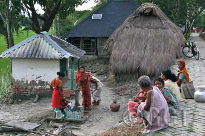 Village in Sundarban, West Begal